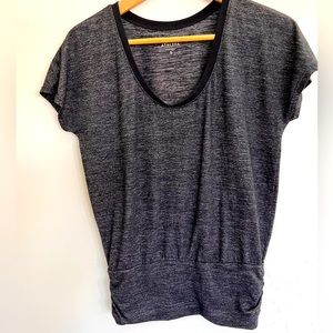 Athleta lightweight casual top; Heather gray Small